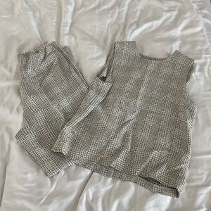 Vintage Earl Rutenberg Women’s Two Piece Patterned Set Size S/4